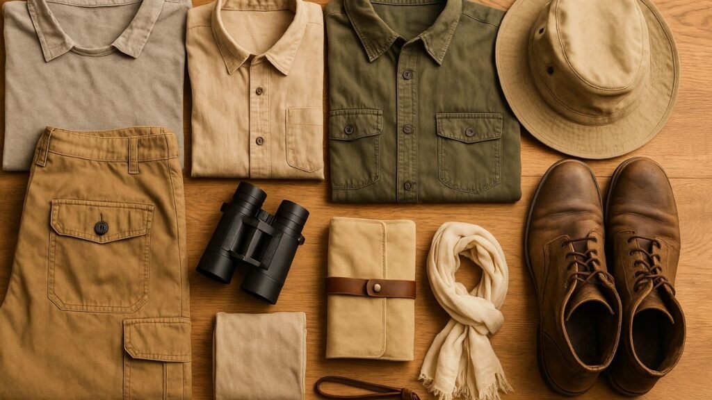packing list for African safaris 2025